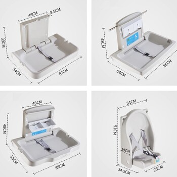 婴儿护理台可折叠，PE材质婴儿尿布台整理台适合不同的需求