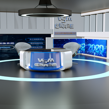 天创华视搭建虚拟演播室虚拟演播室方案供应虚拟演播室设备
