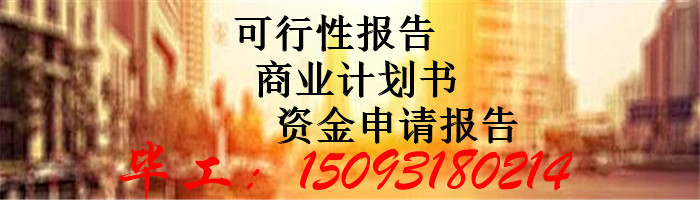 可行性报告代写-可行的长宁县报告价格