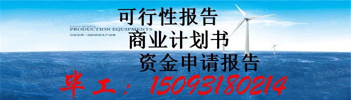 资兴市做可行性报告-写可行的可研