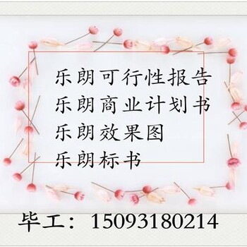 漳浦县写可行性报告标准报告-可行格式