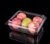 pvc一次性塑料透明的水果盒pet