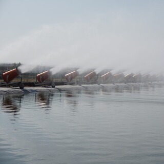 污水蒸发器厂家漂浮式污水蒸发系统生活污水蒸发器蒸发雾炮图片5