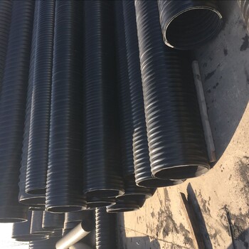 HDPE中空壁塑钢缠绕排水管生产价格