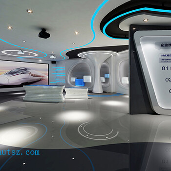 智能展厅，智慧展馆，科技展厅，数字主展厅设计