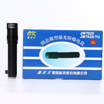 厂家JW7620海洋王消防防爆手电筒户外徒步便携强光防水电筒