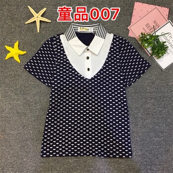 上海007童装品牌折扣店童装短袖