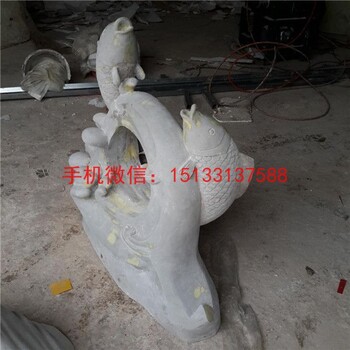 玻璃鋼雙魚雕塑仿真魚雕塑玻璃鋼雕塑廠家