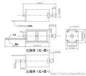 东莞电磁铁厂家供应DC36V直流式双向自保持电磁铁推拉式的电脑横机电磁铁