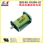 东莞电磁铁厂家供应低电压4.5V直流式的自动门锁电磁铁单向自保持式BS0528N系列