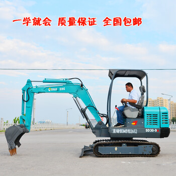 供应黑龙江多功能挖掘机3吨履带式超小型挖掘机常年销售挖掘机