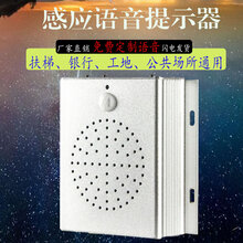waytronickingsound红外人体感应提示器防消扶梯安全语音提醒播放器图片
