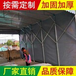 山东创力钢结构15米大跨距推拉篷仓储篷活动棚图片0