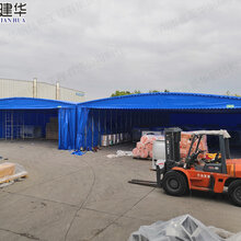 修水县大型推拉雨棚定做九江市电动伸缩雨篷直销图片