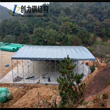 日照推拉雨棚电动雨棚户外帐篷推拉篷图片
