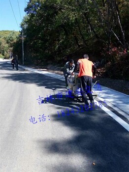 柳河道路划线