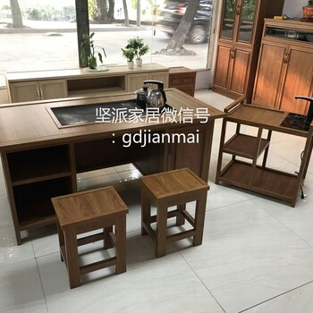 佛山家具定制-全铝茶桌-户外家具-休闲家具-庭院家具-金属家具-功夫茶桌-佛山坚派家居