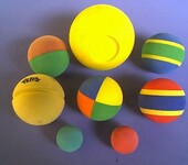 定制各种儿童玩具西瓜球弹力球海绵球Pu球西瓜海绵球