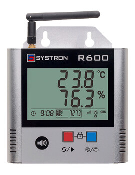报警温湿度记录仪R600-TH-W