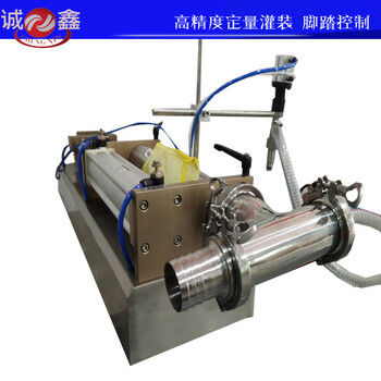广州半自动液体灌装机小型红糖水小袋灌装机出售