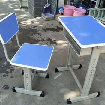 哪家卖课桌椅塑钢课桌椅钢木课桌椅培训班课桌椅单双人课桌椅世腾选择
