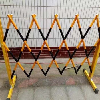 廣西變電站電力檢修施工絕緣圍欄玻璃鋼管式伸縮防護(hù)欄批發(fā)