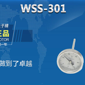 氨用螺杆机温度表WSS-301温度计油温表