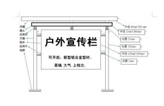 厂家阅报栏生厂商厂家宣传栏液压开启行业图片1