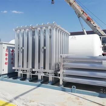 兰州空温式汽化器200立方汽化撬200立方LNG储罐天然气调压箱
