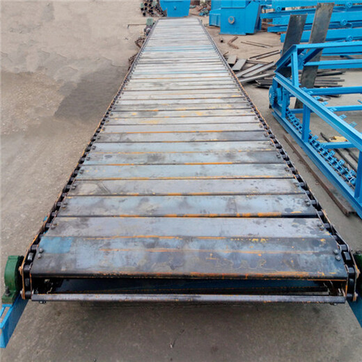 邯郸移动装车板链输送机运输平稳加宽链板输送机结构生产厂家
