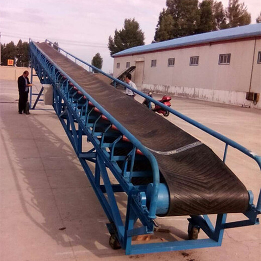 枣庄工厂用伸缩皮带机砂灰耐磨输送机