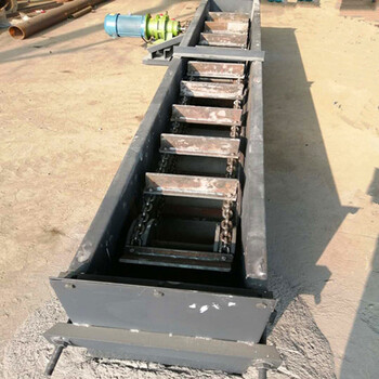 济宁煤灰爬坡刮板机活性炭刮板输送机X7