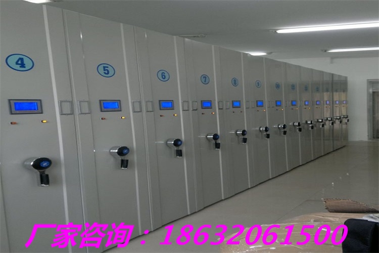保定智能檔案電動(dòng)密集架-√手搖密集架