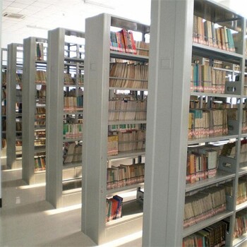 安慶閱覽室書架√木護板書架