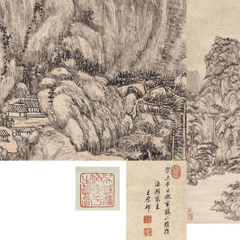 王原祁字画作品多少钱一平尺？王原祁仿古山水拍卖成交价2760万元