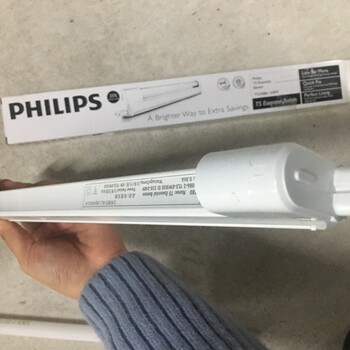 飛利浦LED燈管支架BN010CT8飛凡/ESS燈管單端接線空支架