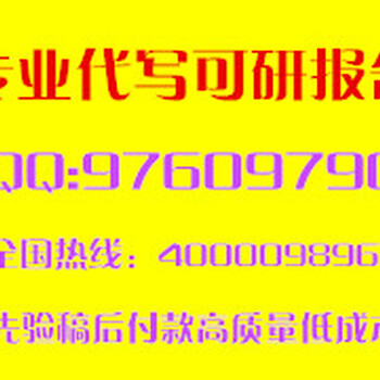 达州代写项目可行性报告模板厂家供货真的很强大