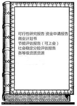 吉林代写项目稳定回报论证报告18年丰富经验沉淀