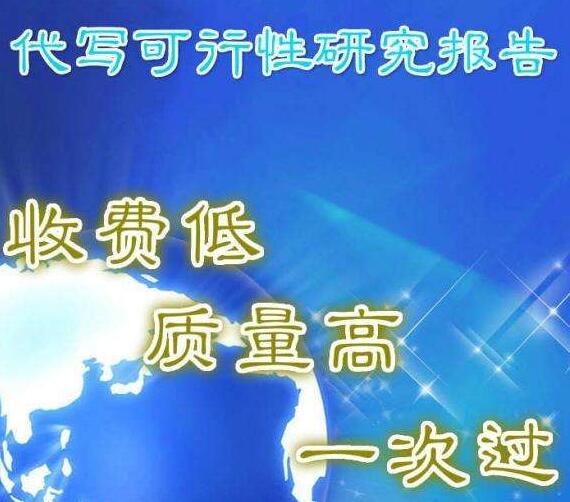 佛山代写项目稳定回报论证报告这就是我们的激情