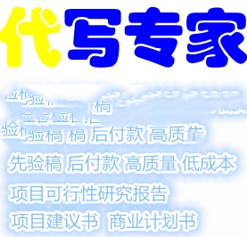 佛山代写项目稳定回报论证报告这就是我们的激情