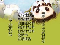 陇南代写创业计划书品质更有图片3