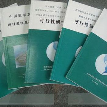 吉安代编写项目可行性研究报告参数及原理