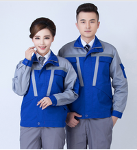 延吉厂家批量定制春秋夏季工作服劳保服防静电服防尘服图片