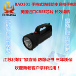 BAD301防爆LED节能强光工作灯手持式防摔防水充电手电筒