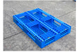 安庆市岳西县单面网格九脚塑料卡板塑胶托盘叉车货架托盘