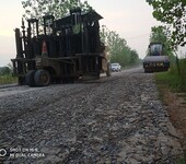 水泥路冷再生碎石化技术多锤头水泥路破碎机租赁