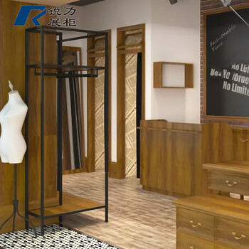 服裝店展示架落地式女裝店貨架定制