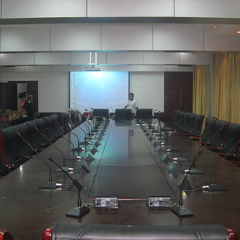 大型会议室音响扩音系统方案设计设备安装郑州