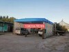 內蒙古阿拉善盟移動式伸縮房噴漆房簡易帳篷排擋燒烤雨棚戶外大型移動倉儲帳篷