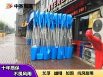 南阳邓州伸缩推拉雨棚移动仓库推拉蓬院子排挡折叠帐篷图片2